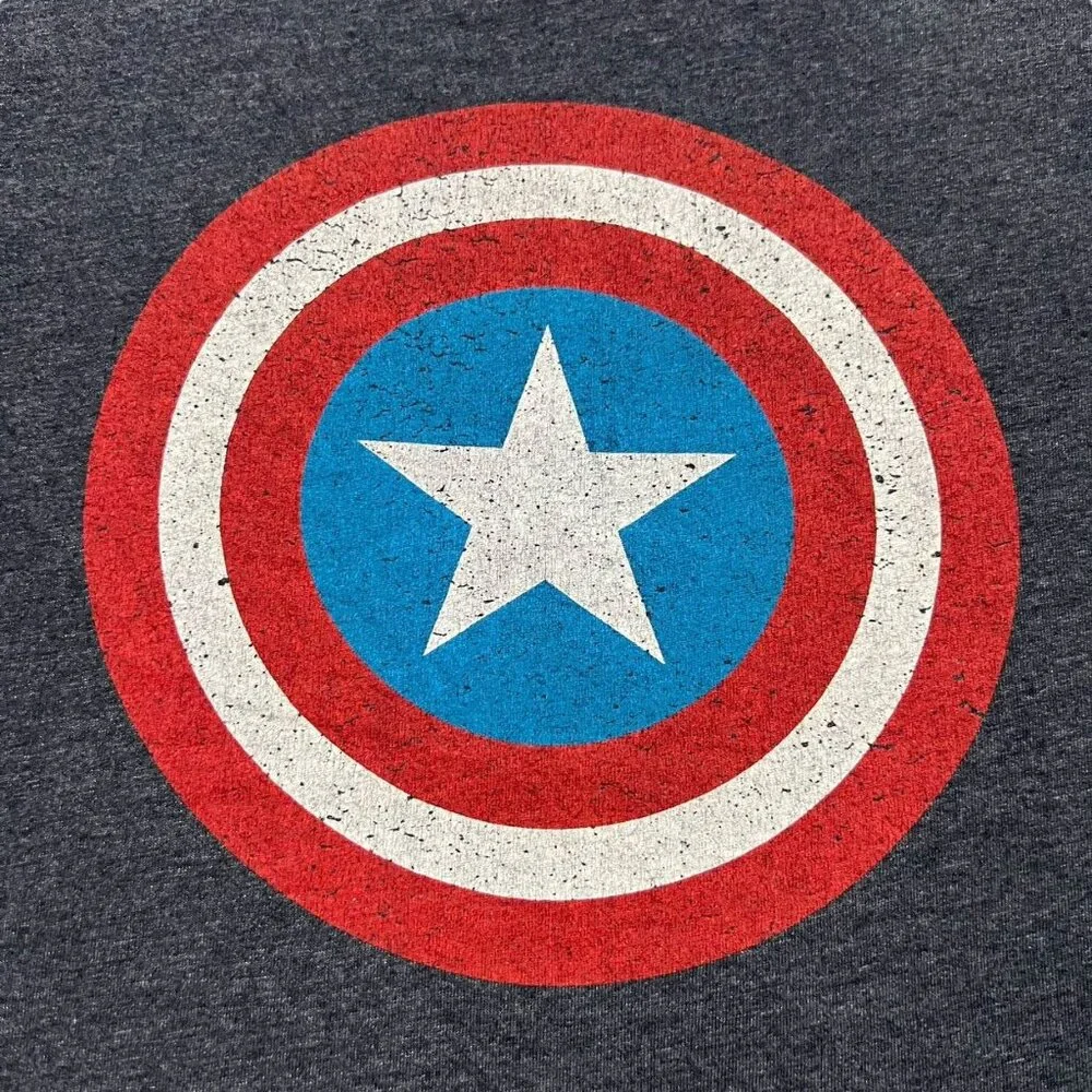 Old Navy 6-7Y Collectibilitees Marvel Captain America Shirt